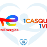 Total Energies Senegal launching the “1Casque, 1Vie” initiative.