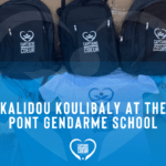 Kalidou at the Pont Gendarme school